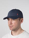 Бейсболка LEVIS арт. 77136-0155 Classic Twill Red Tab Baseball Cap (navy blue)